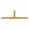Ekena Millwork Portland Rough Sawn Timber Gable Bracket, Western Red Cedar, 72"W x 21"H x 4"D x 4"F, 7/12 Pitch GBW072X21X0404POR00RWR - alternate 1